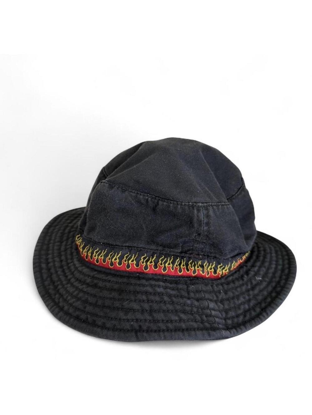 Black Flame bucket hat